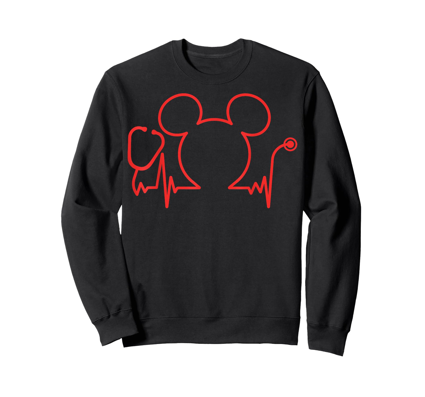 Disney Mickey and Friends Mickey Mouse Stethoscope Heartline T-Shirt