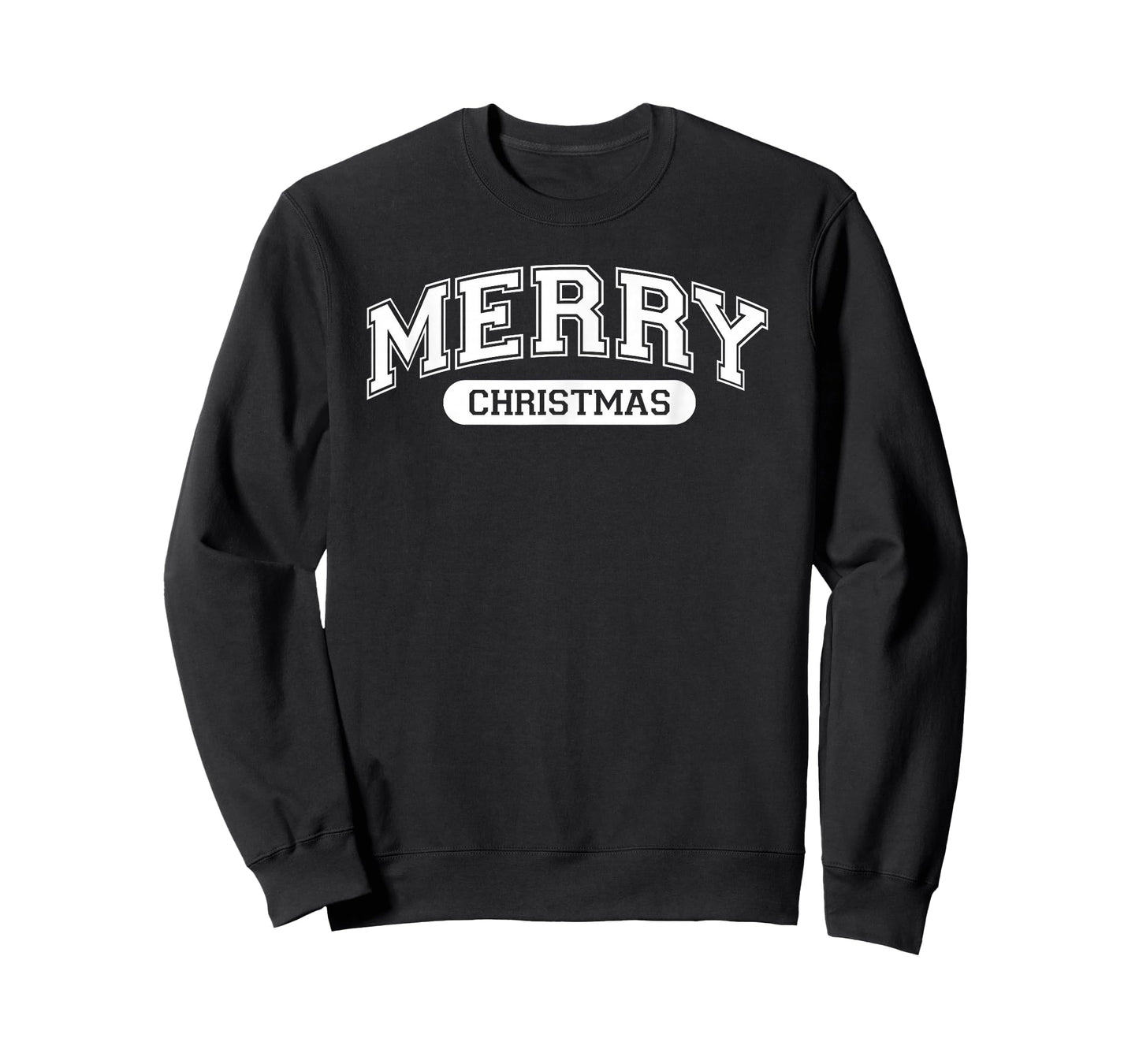 Retro Varsity Style Merry Christmas T-Shirt