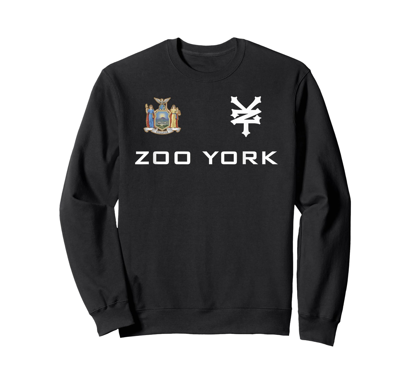 Zoo York State Seal Crest NYC Skateboard Vintage T-Shirt