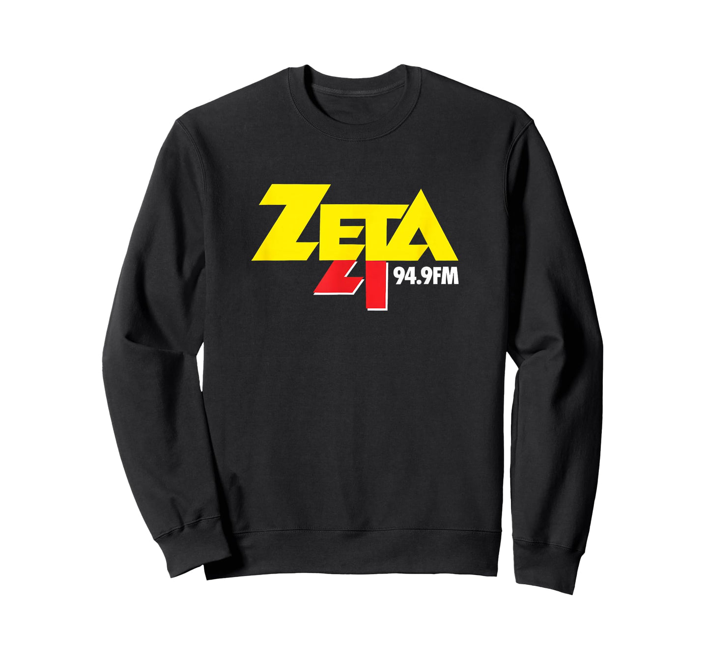 Zeta 94.9 FM Miami Classic Rock n Roll Radio Retro Design T-Shirt
