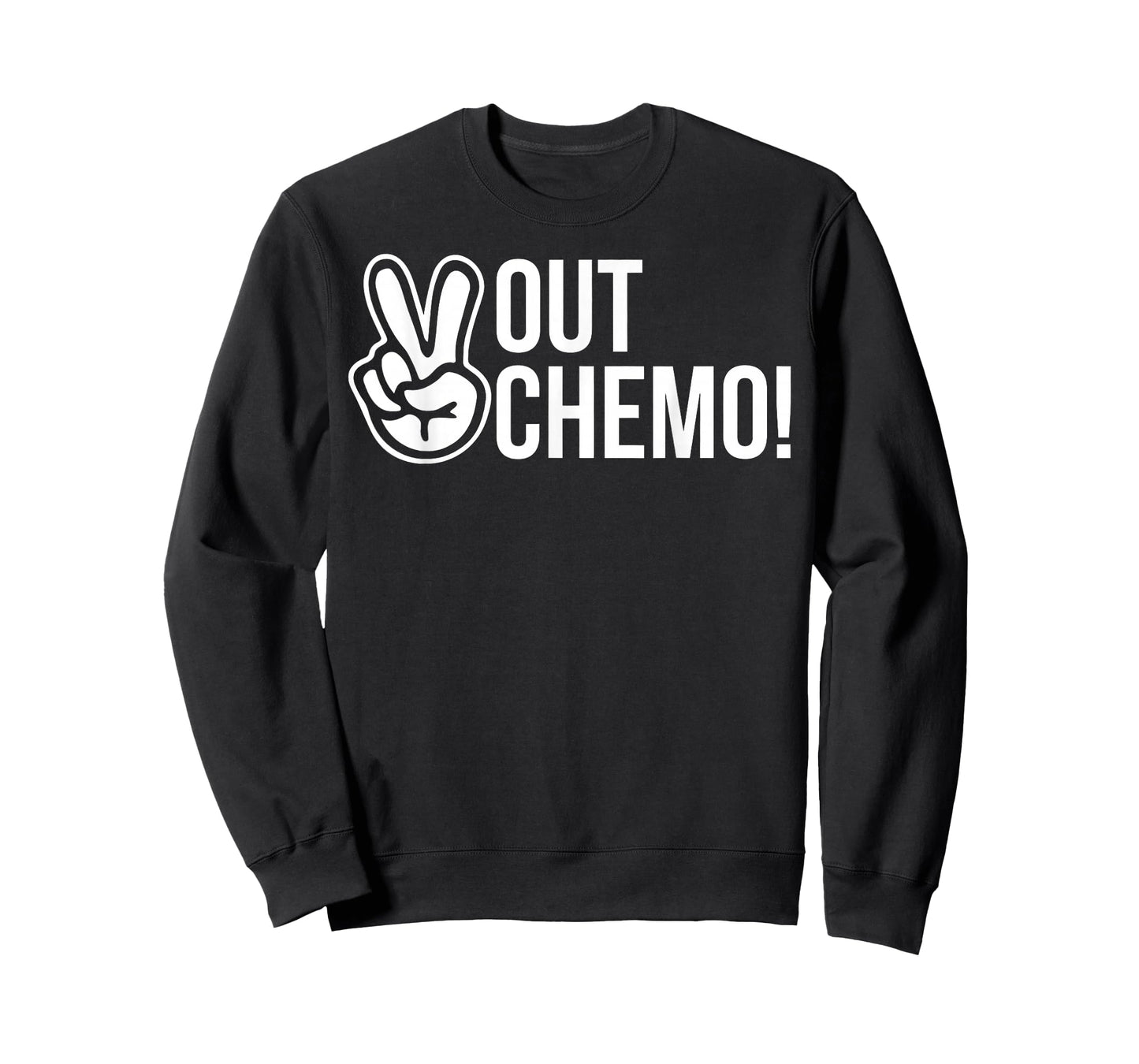 Peace Out Chemo Funny Cancer Chemo Breast Cancer Awareness T-Shirt