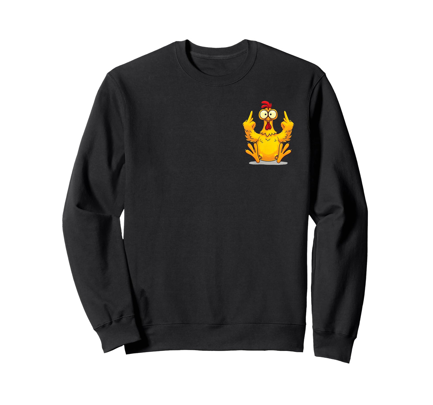 (2 Sides) Don't Like Me F-CAW-F Problem Solved Angry Chicken T-Shirt