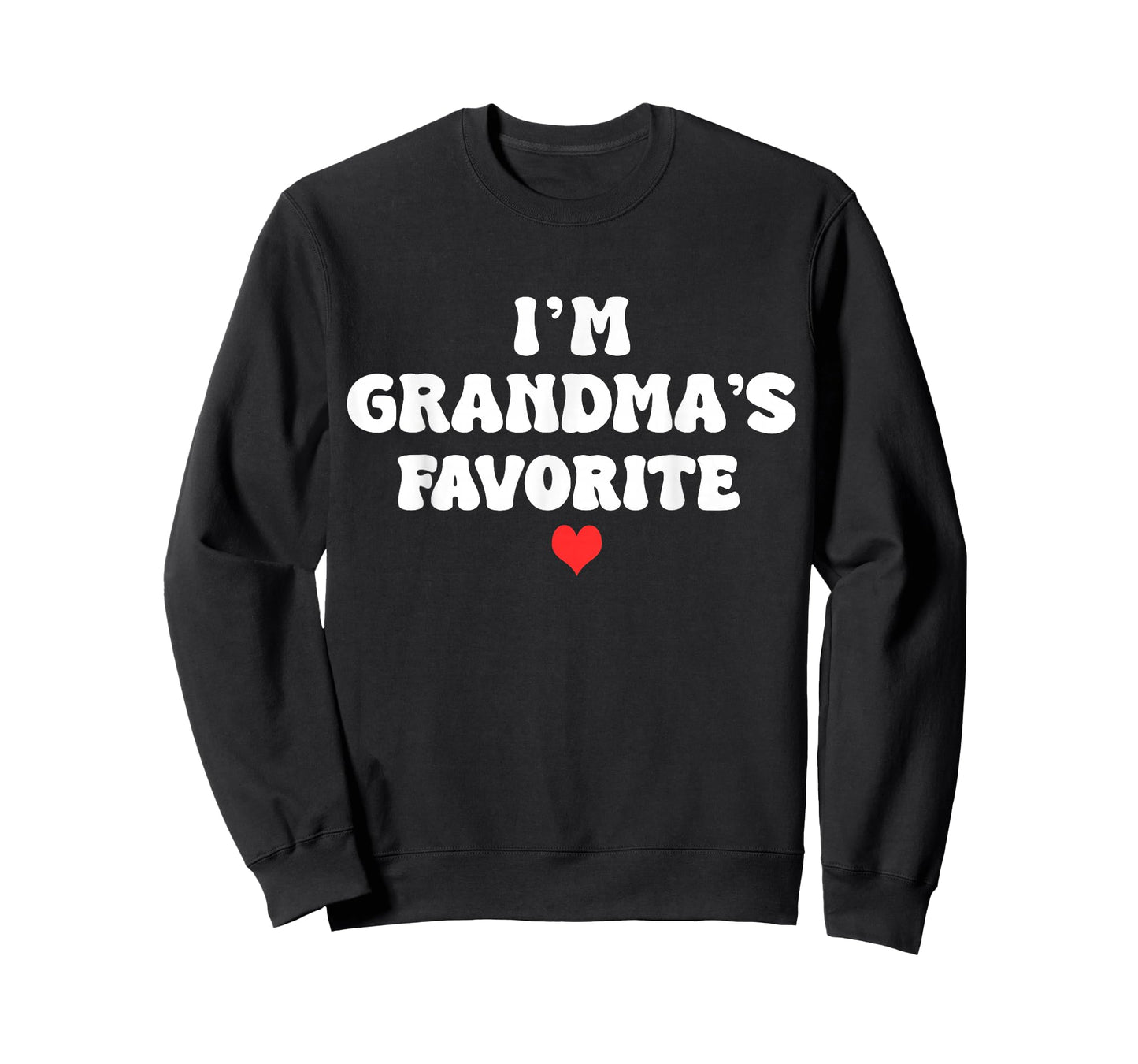 I'm Grandma's Favorite Grandson Granddaughter Humor Funny T-Shirt