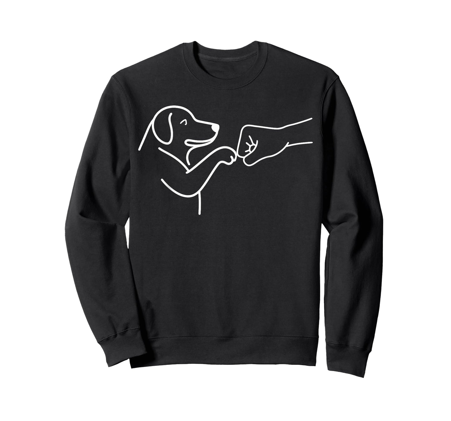 Dog and People Punch Hand Friendship Fist Bump Dog Lovers T-Shirt