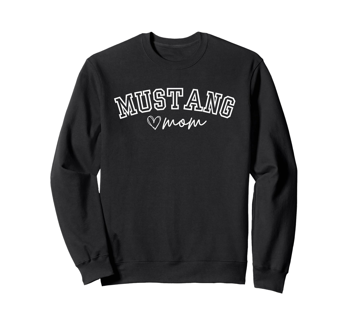 Mustang Mom Shirt, Cute Mascot Team Mom Spirit Tee T-Shirt