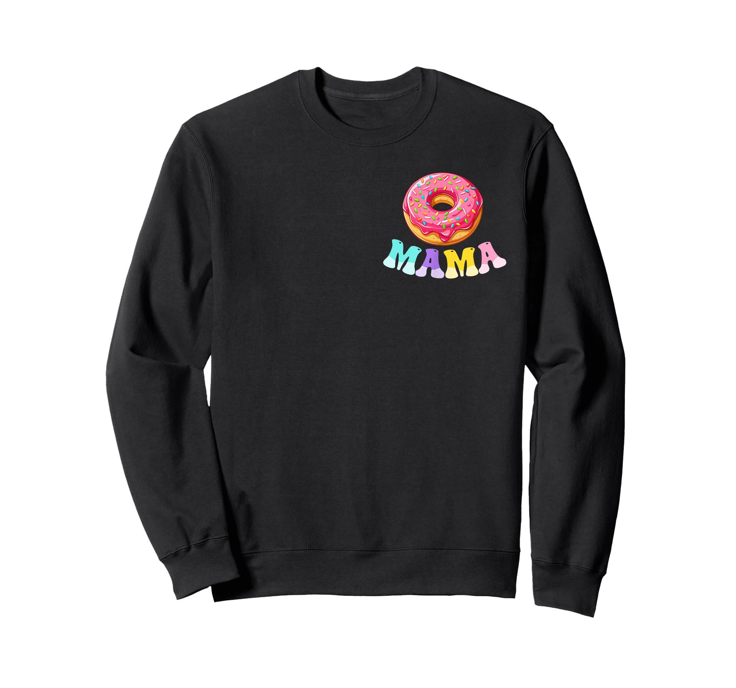 Mama of First Birthday Girl Donut Lovers Family Matching T-Shirt
