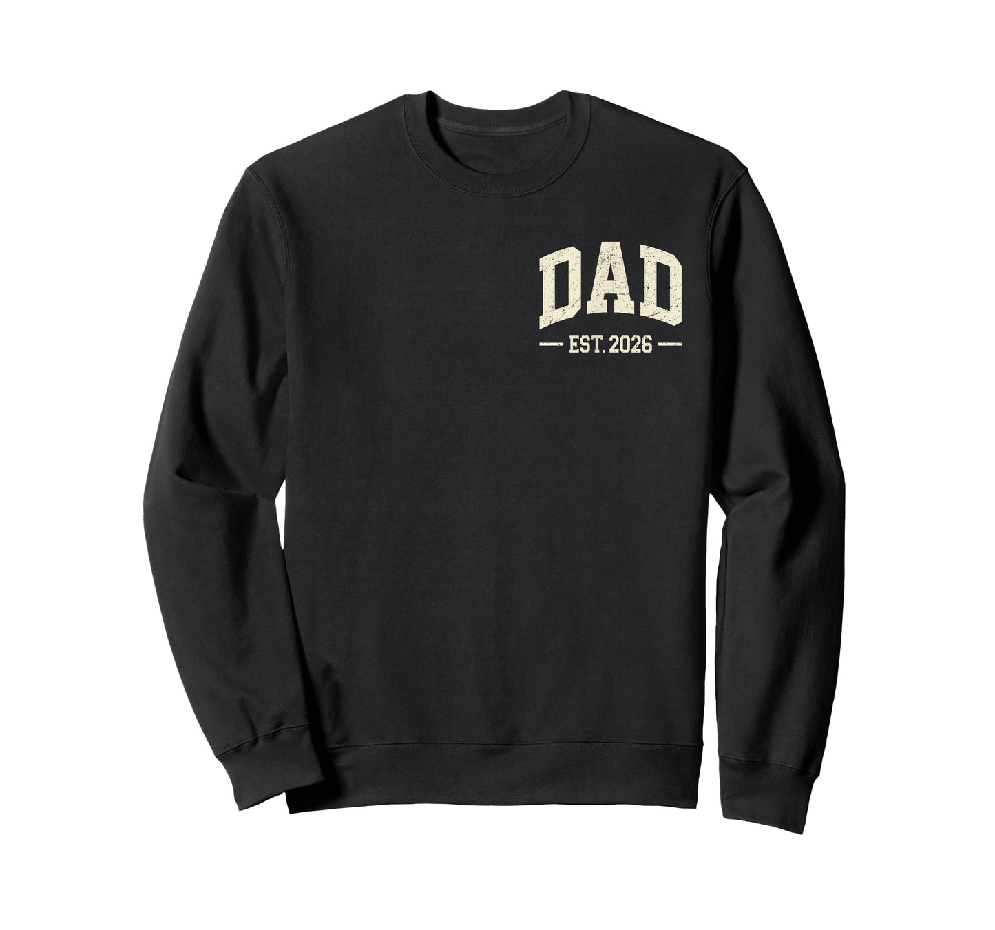 Dad Est. 2026 Logo Daddy 2026 Soon to Be New Dad 2026 T-Shirt