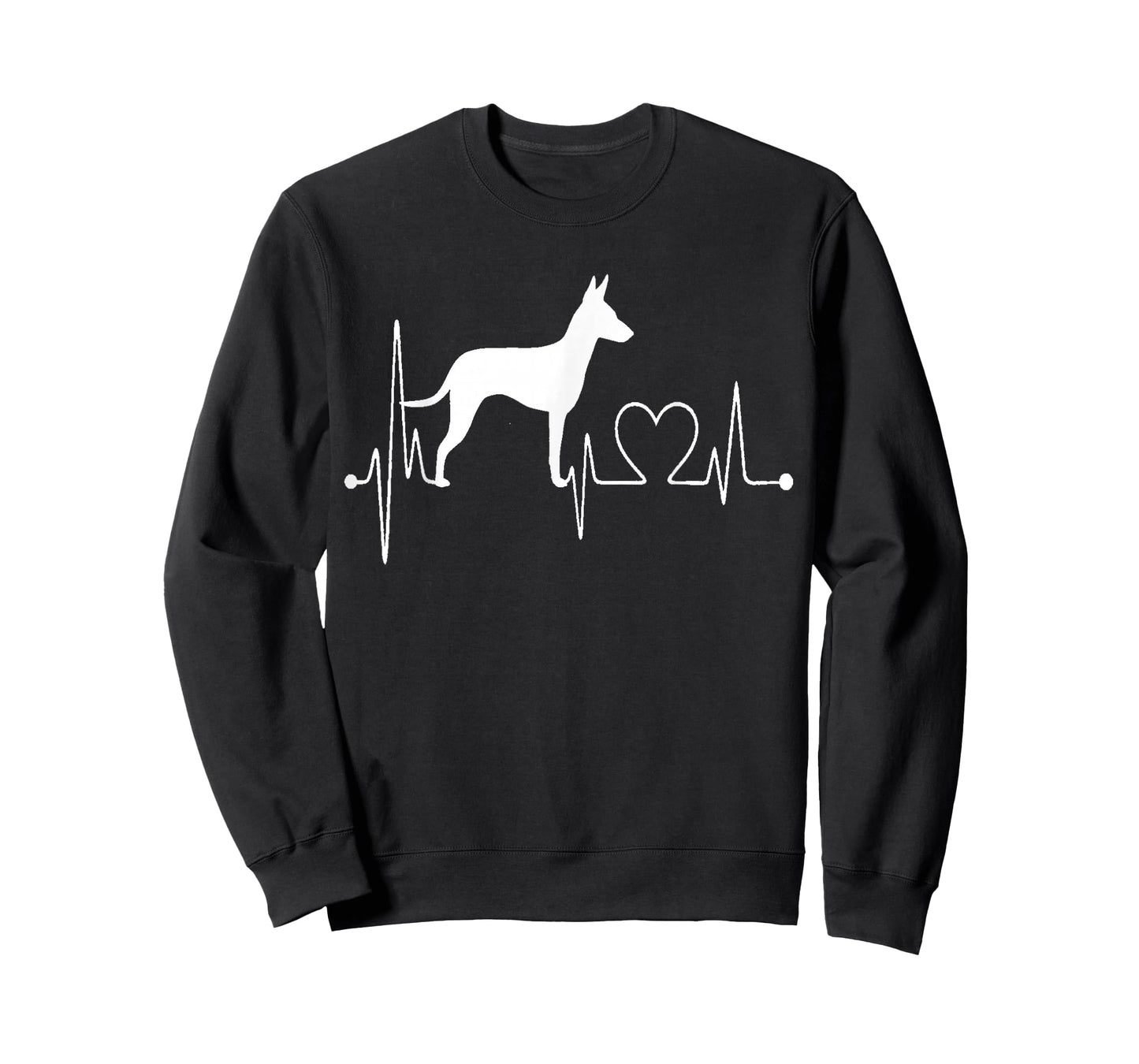 Manchester Terrier Dog My Heartbeat EKG Dogs My Cardio T-Shirt