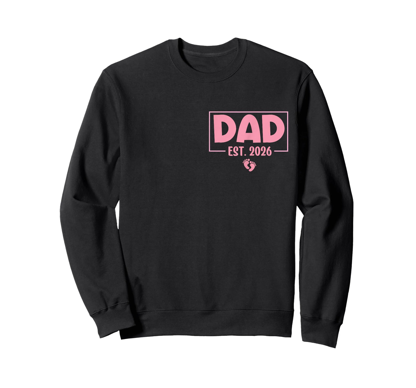 Dad Est. 2026 Logo Daddy 2026 Soon to Be New Father 2026 T-Shirt