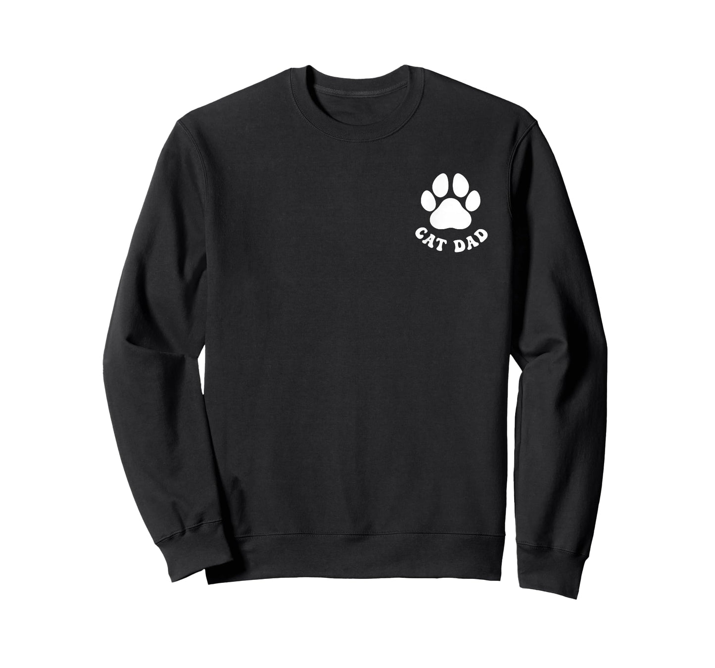 Cat Dad Cat Lover Funny Cat Minimalist Subtle Cat Pocket T-Shirt