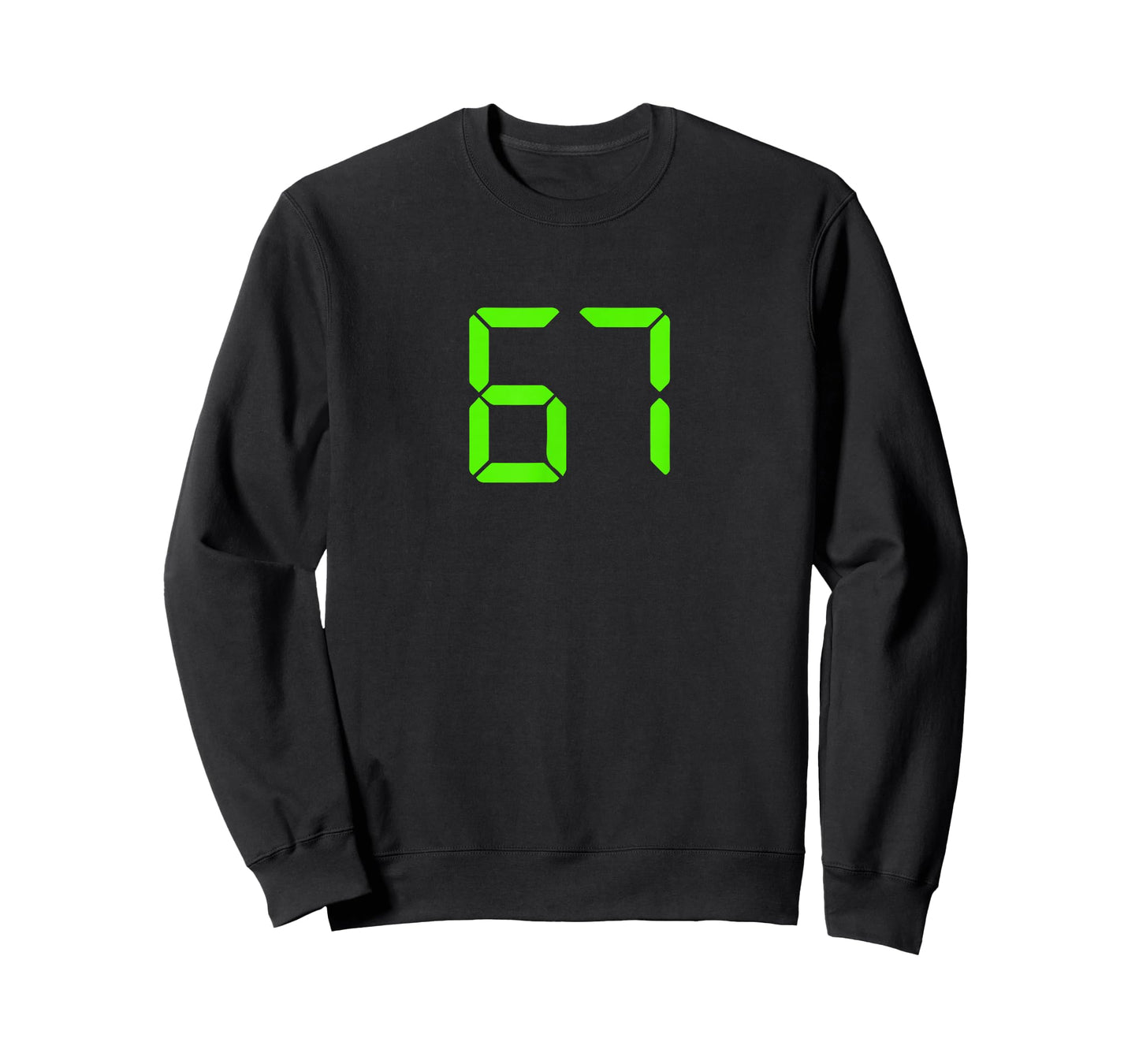 Funny 6 7 Digital Clock Six Seven Meme Men Women Kids T-Shirt