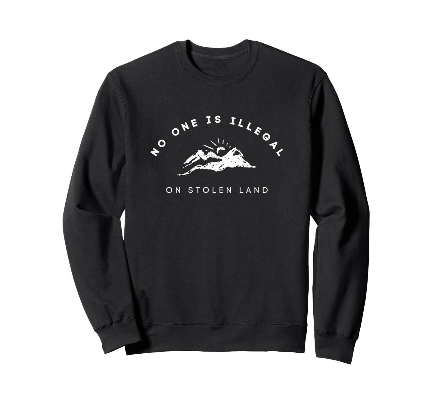Awareness No One is Illegal on Stolen Land Minimalistic T-Shirt