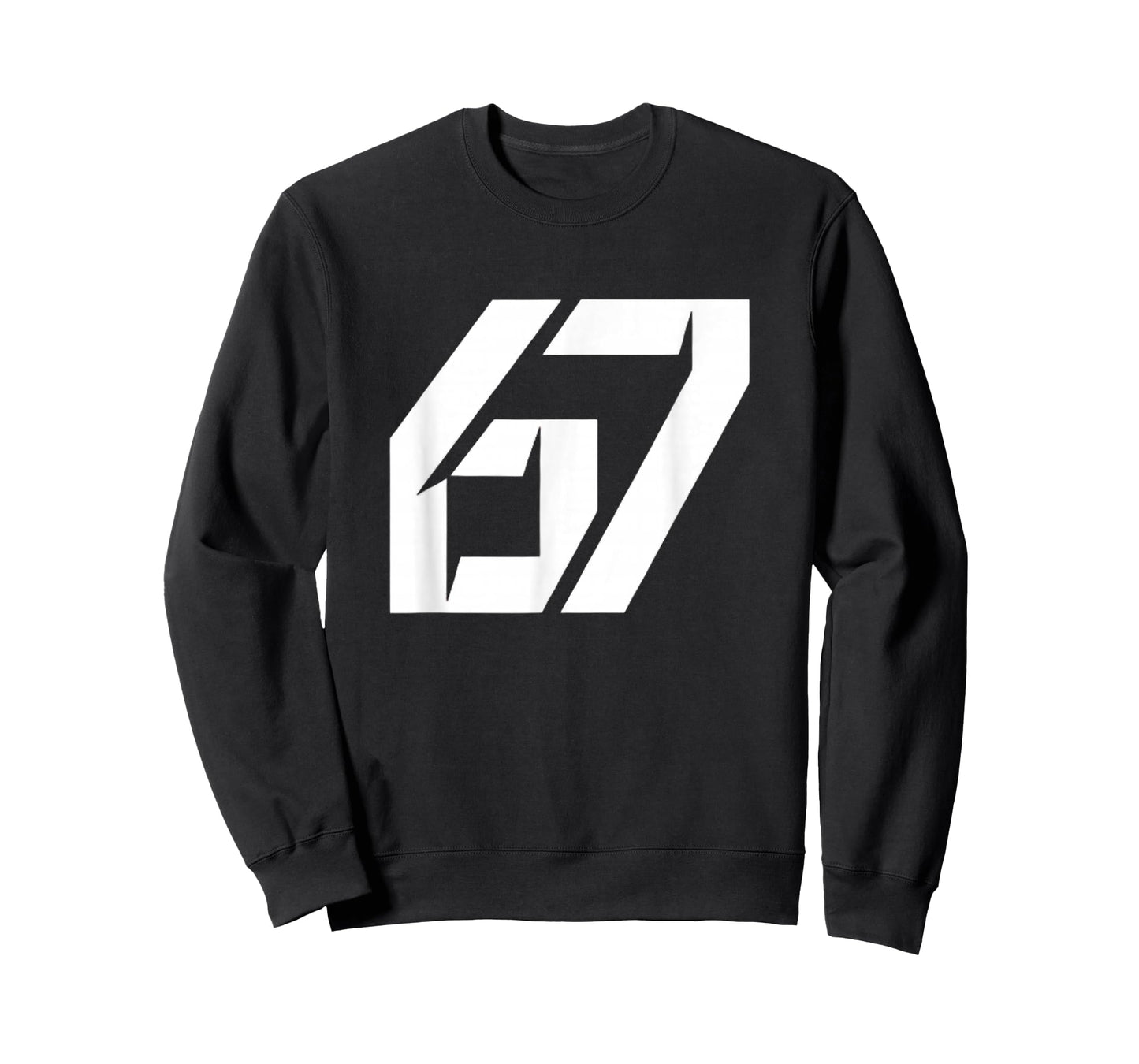 Funny 67 Six Seven Meme 67 Retro Vintage Number T-Shirt