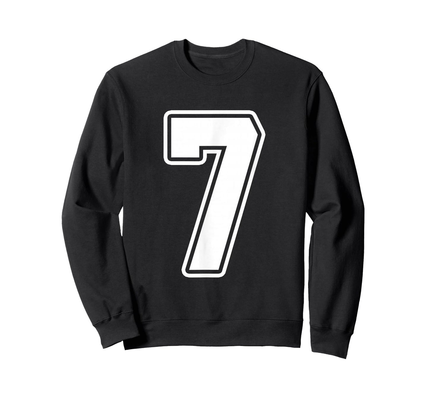 Number 7 Six Seven 6 7 Meme Funny 7th Birthday Design T-Shirt