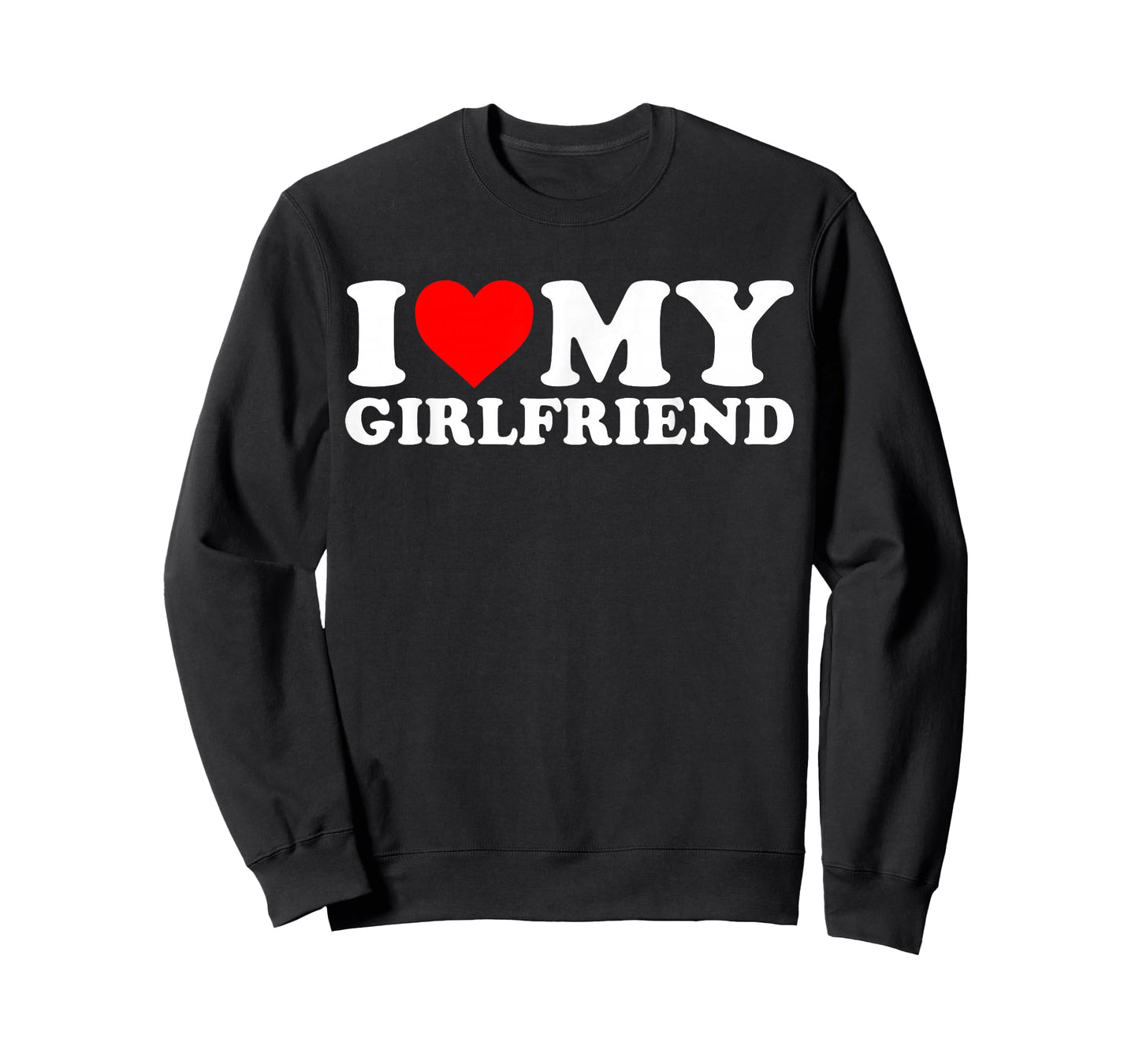 I Love My Beautiful Girlfriend I Heart My Beautiful GF T-Shirt