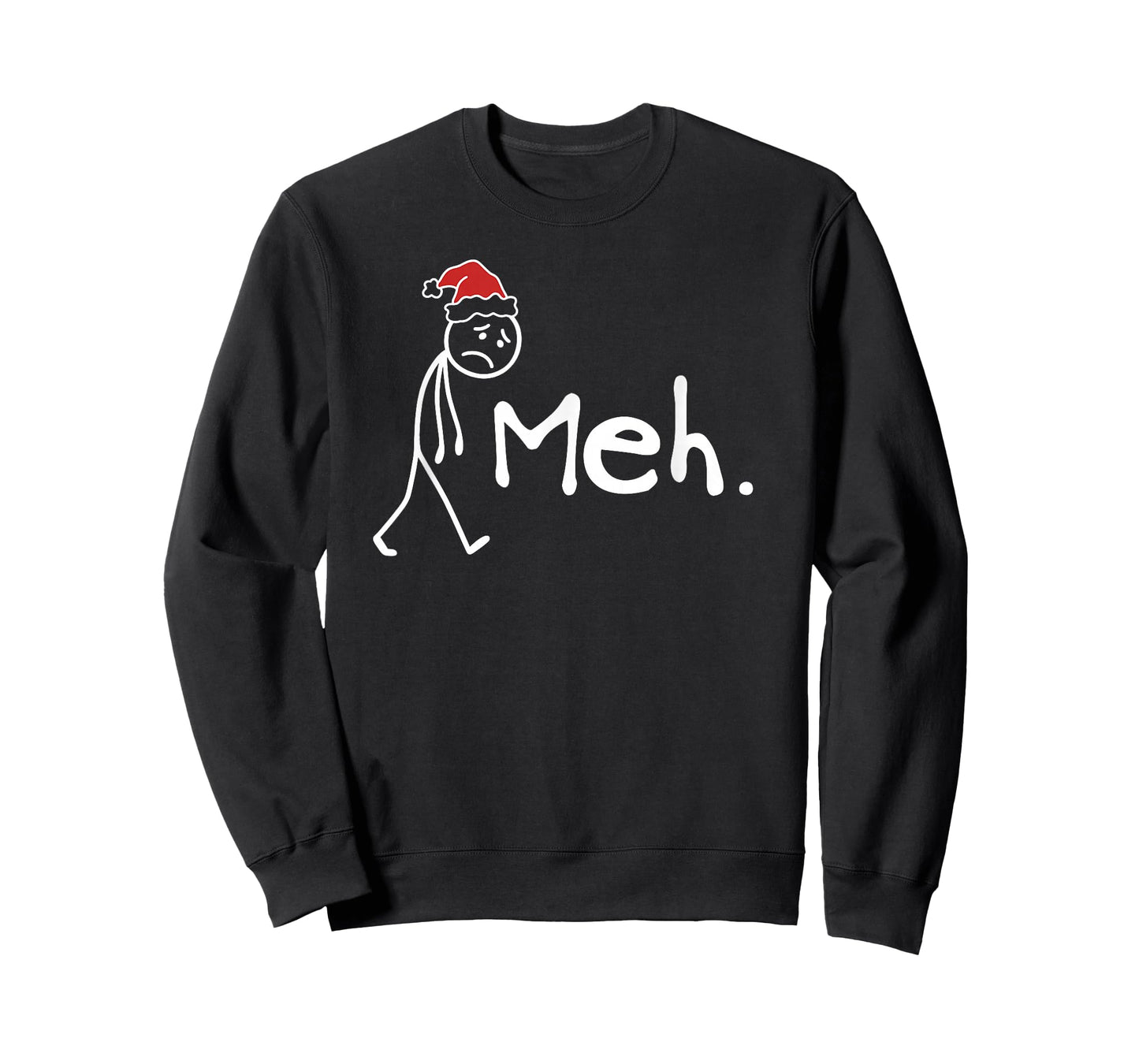 Meh. Funny Christmas Introvert T-Shirt