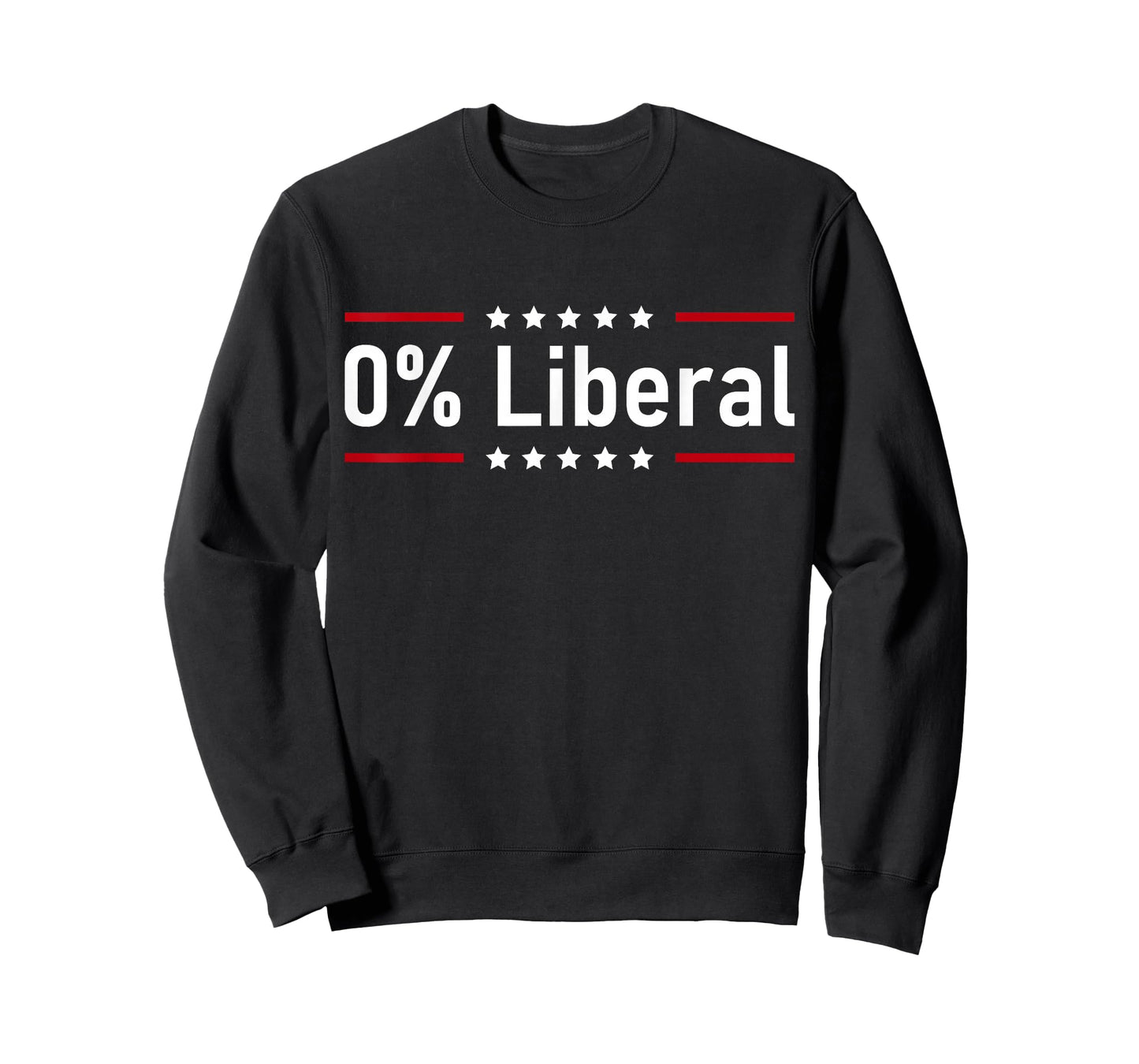 0% Liberal - Zero Percent Statement T-Shirt