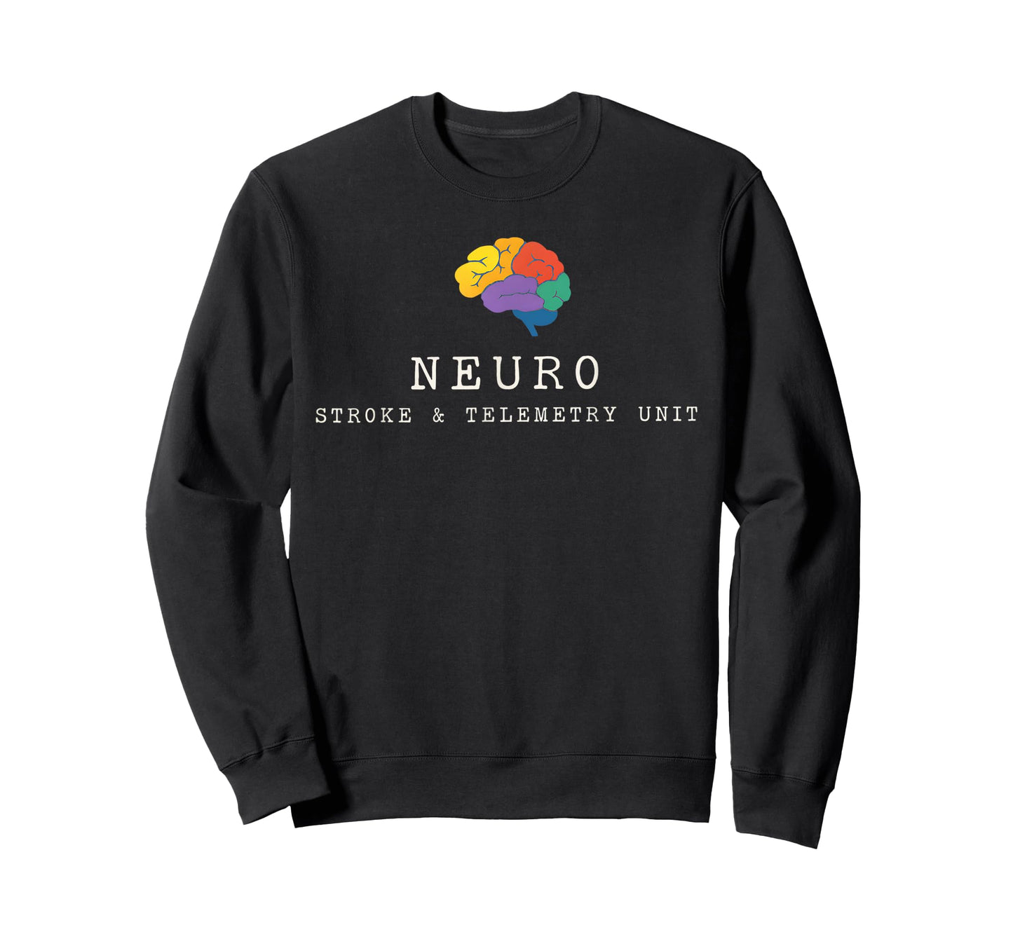 Neuro Stroke and Telemetry Unit Brain Nurse Gift Neuro ICU T T-Shirt