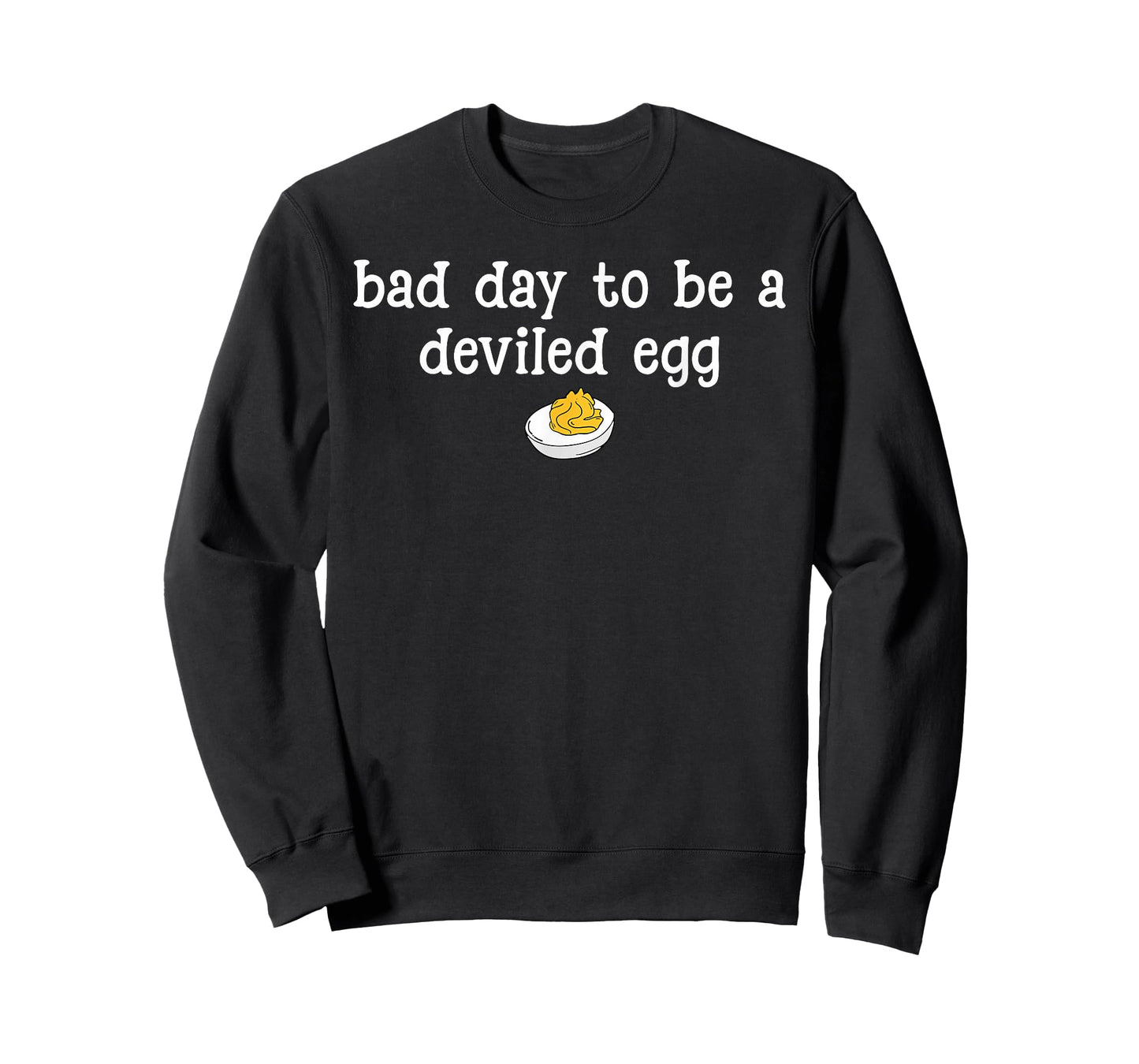 Retro Funny Thanksgiving Dinner Bad Day to Be a Deviled Egg T-Shirt