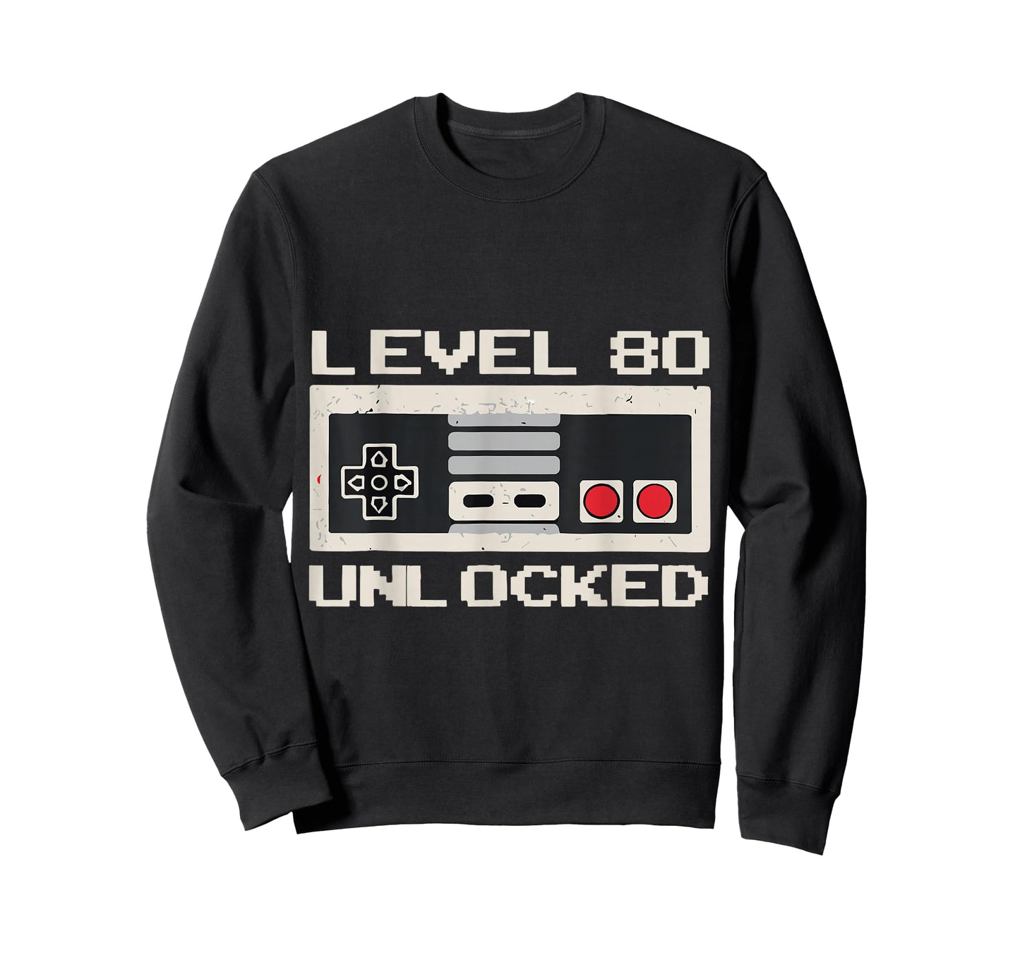 Unlock Level 80 Years Ago 80th Birthday Shirts for Women Men T-Shirt