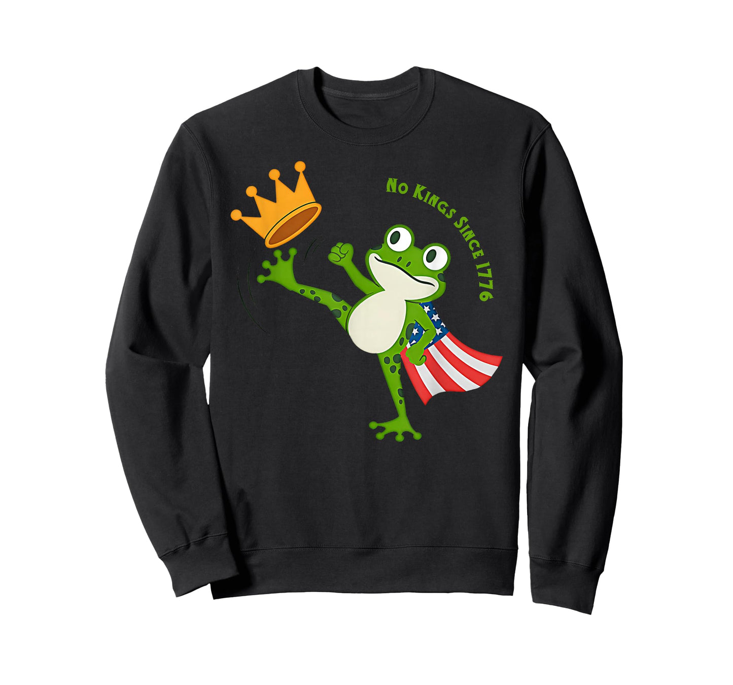 Frog Protest No Kings in America T-Shirt