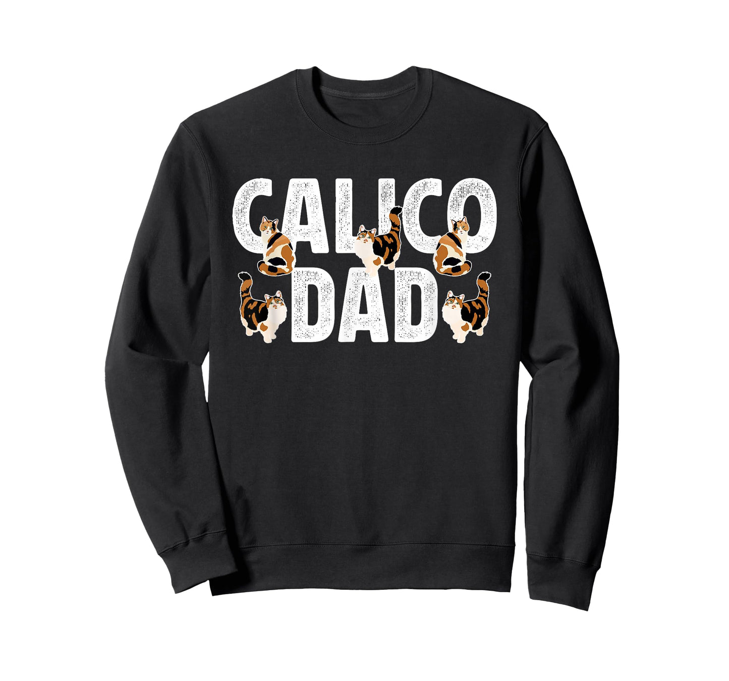 Calico Cat Dad Calico Cat Owner Calico Cat Lover T-Shirt