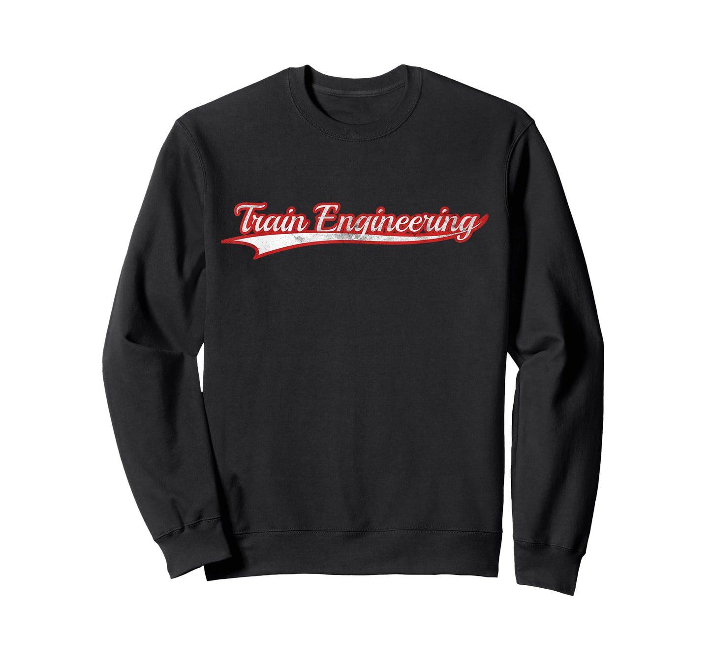 Train Engineering Railroad Diesel Locomotive Tech Vintage T-Shirt