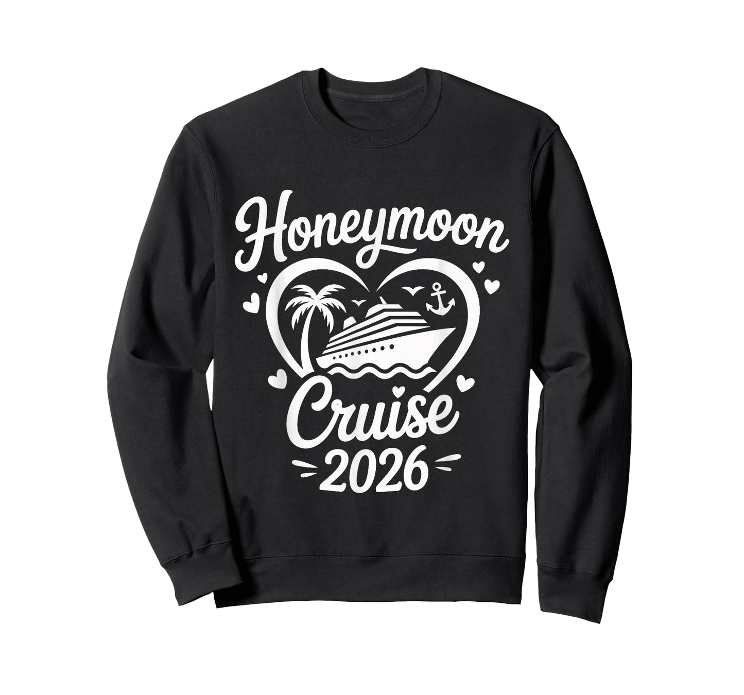 Honeymoon Cruise 2026 Married Couples Matching T-Shirt