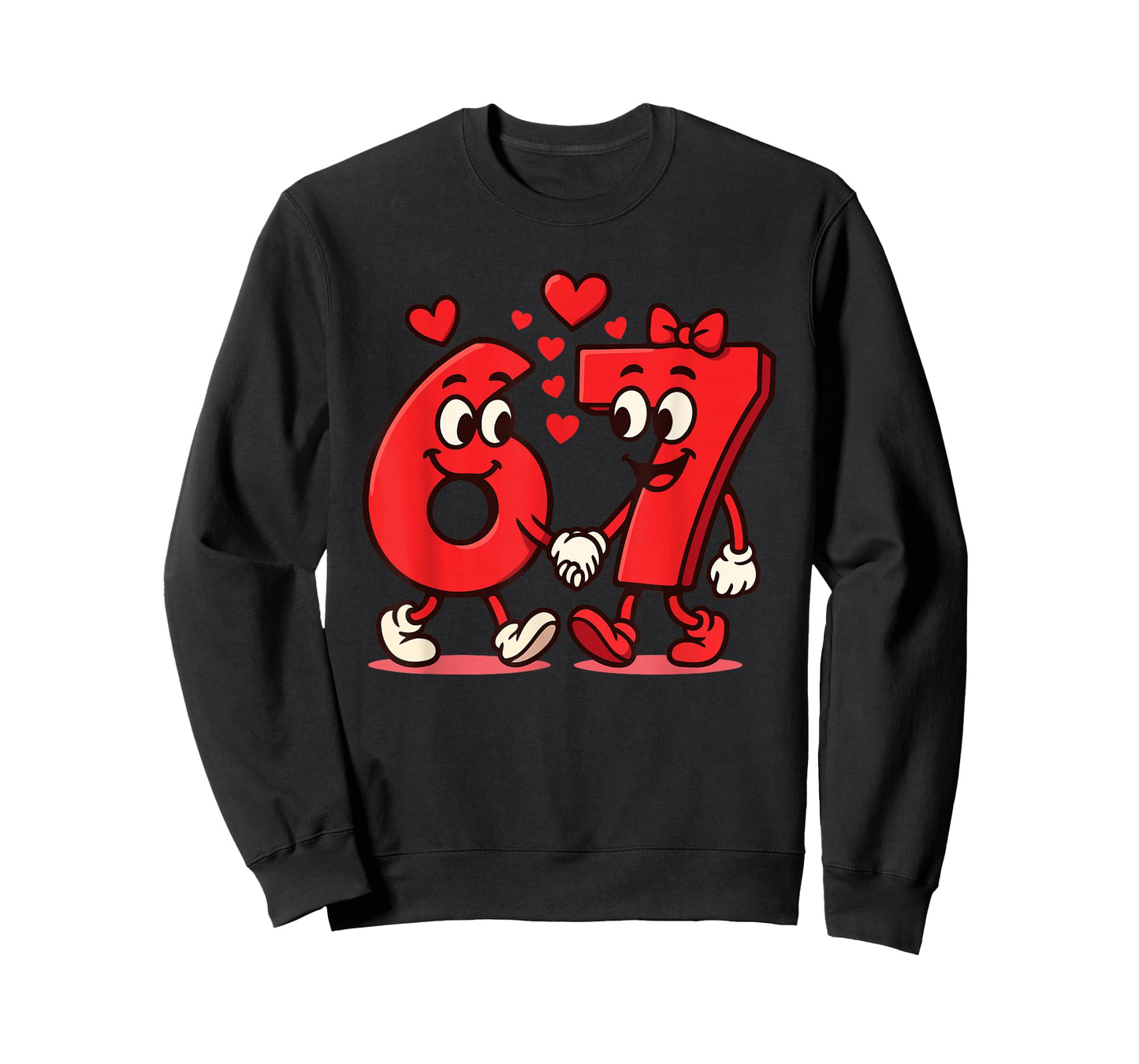 Internet Memes 6 and 7 Six Seven Alpha Aura Energy Love T-Shirt