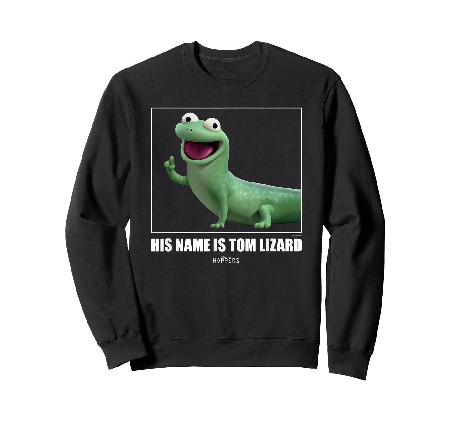Disney Pixar Hoppers Tom Lizard Cute 3D Character Aesthetic T-Shirt