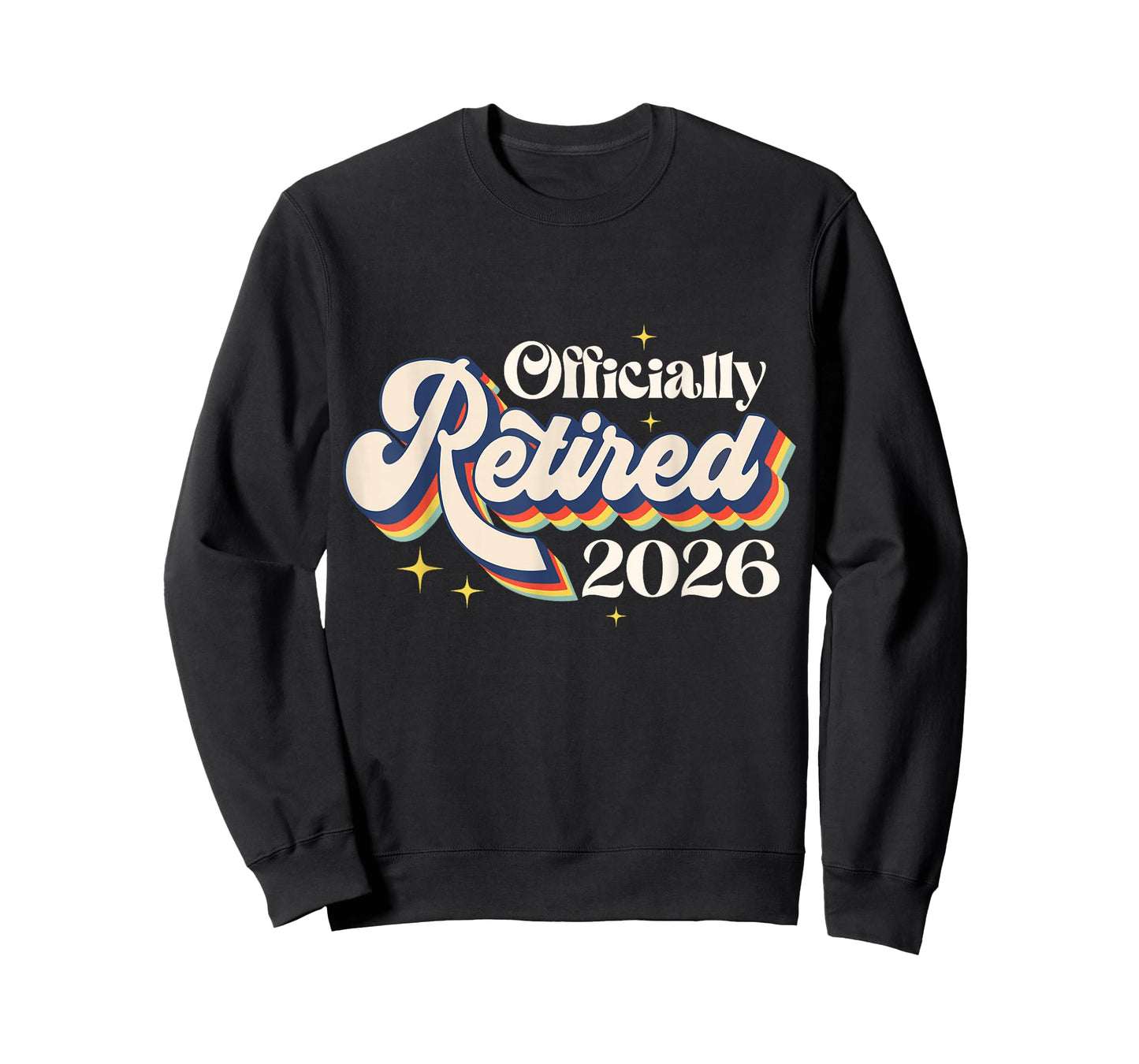 Officially Retired 2026 Vintage Retirement Men Women Teacher T-Shirt
