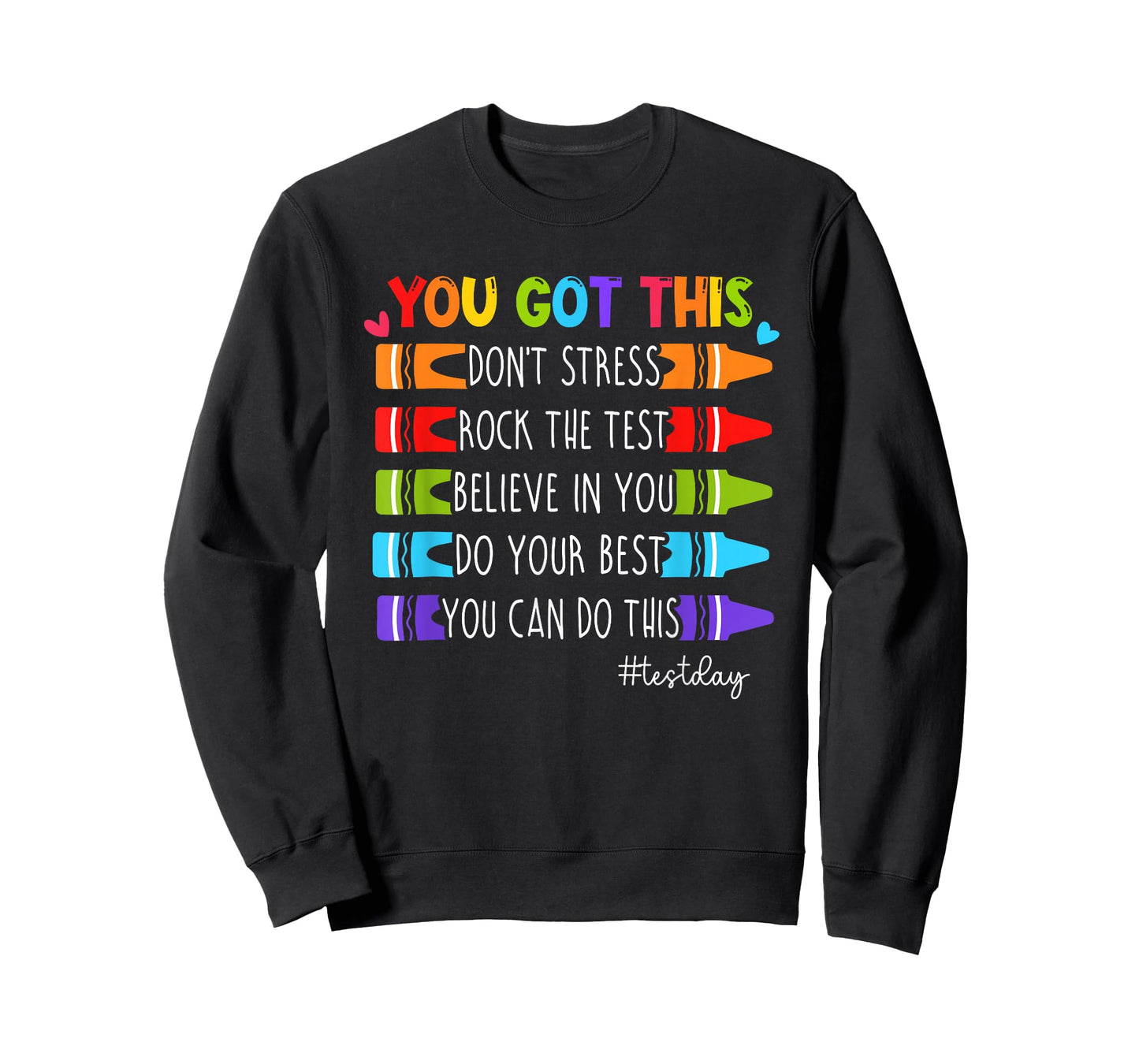 You Got This Don't Stress Rock The Test Test Day Teacher Kid T-Shirt