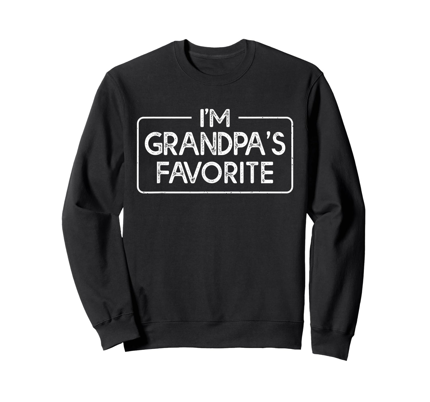 Funny I'm Grandpa's Favorite Grandson Granddaughter Humor T-Shirt
