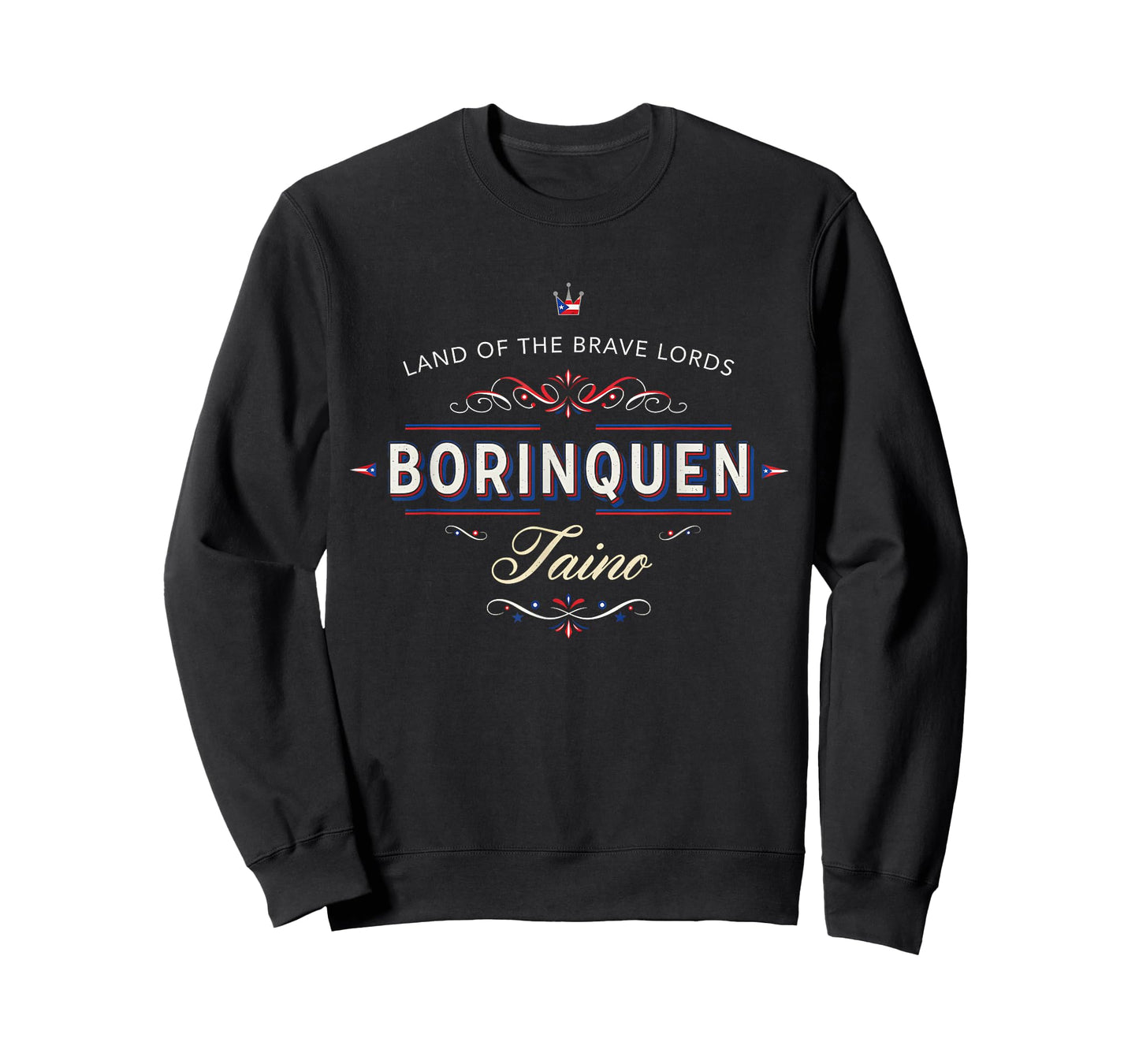 Puerto Rican Flag Boricua Taino Funny Puerto Rico Borinquen T-Shirt