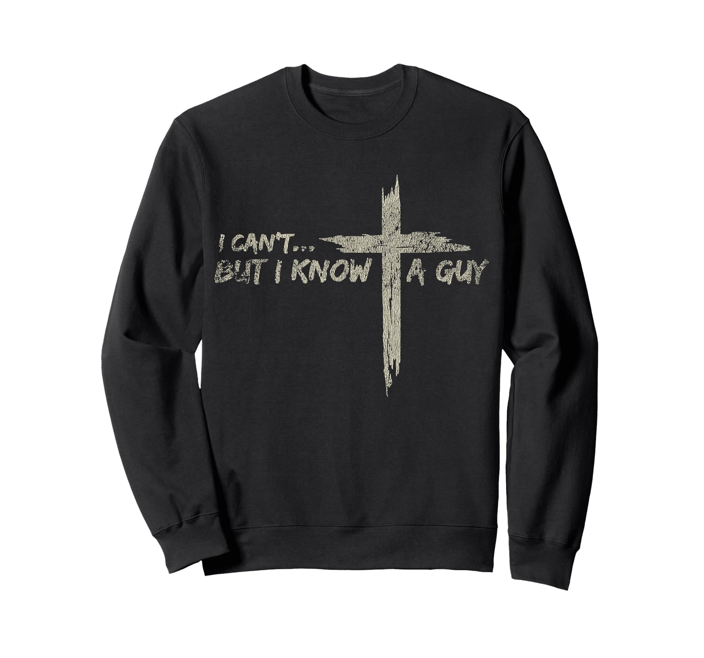 Vintage Retro Style I Cant But I Know A Guy Christian Jesus T-Shirt
