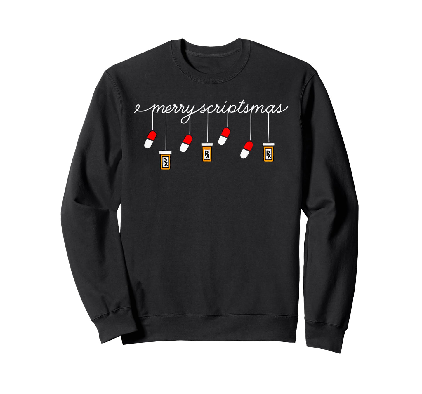 Funny Christmas Pharmacy Phrase Merry Scriptsmas Conference T-Shirt