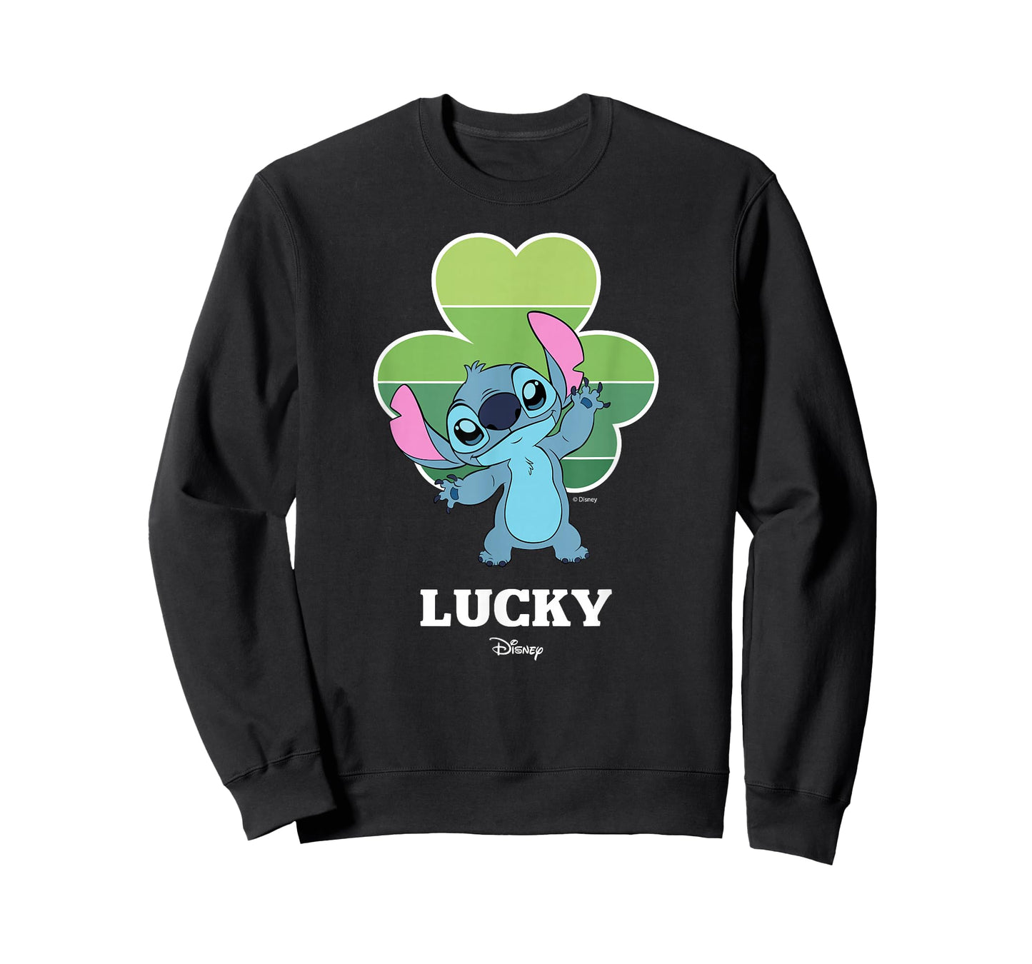 Disney Lilo & Stitch Lucky Clover St Patrick's Day T-Shirt