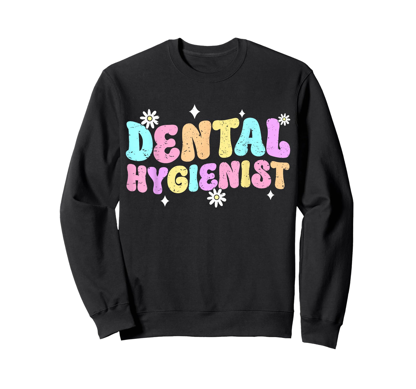 Retro Dental Hygienist Dental Health Appreciation Womens T-Shirt