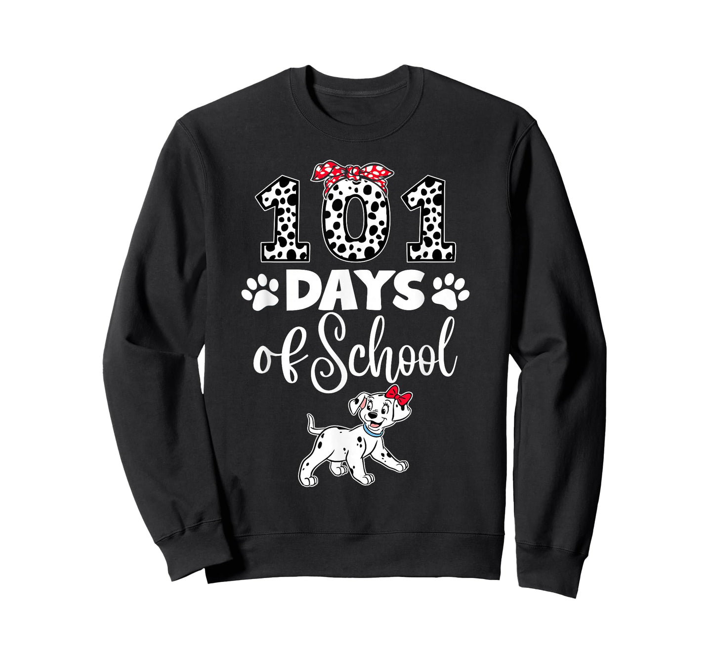 Happy 101 Days School Cute Dog 100 Days Smarter Student Kids T-Shirt