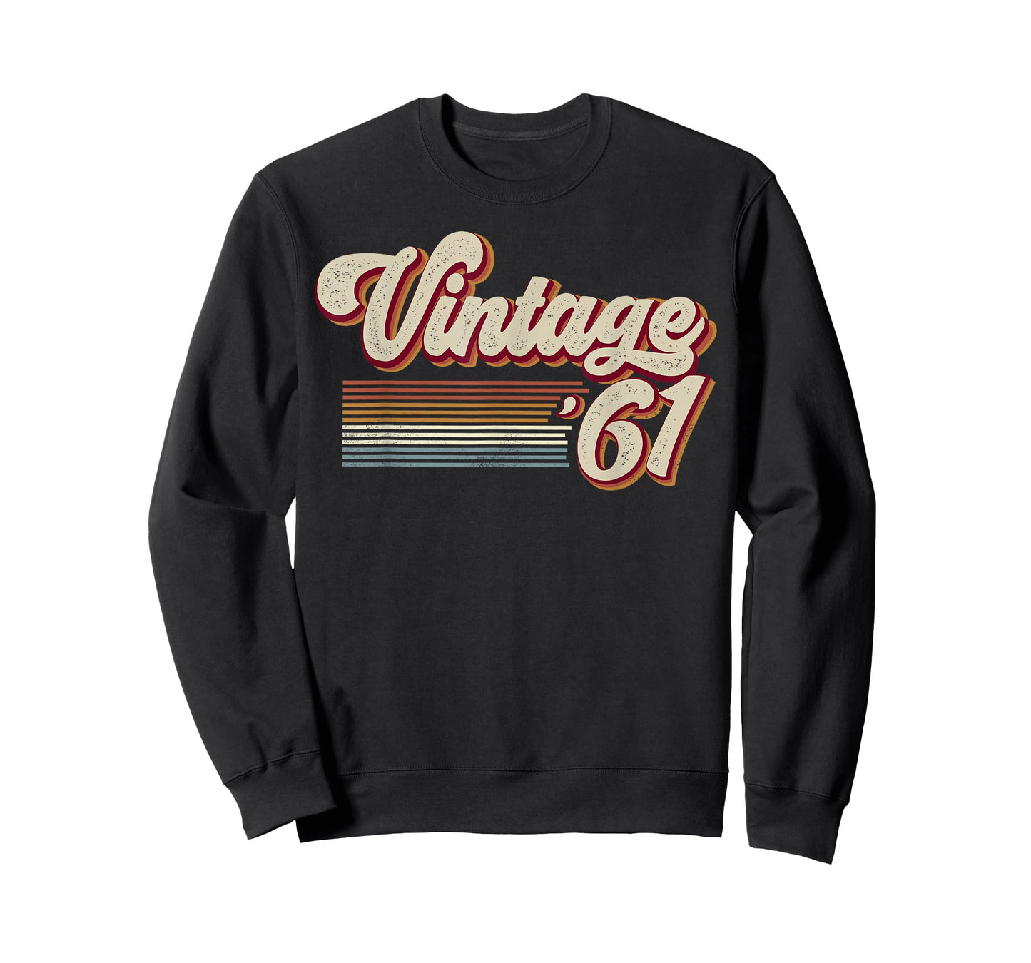 Vintage 1961 Retro Sunset Classic 65-Year-Old 65th Birthday T-Shirt
