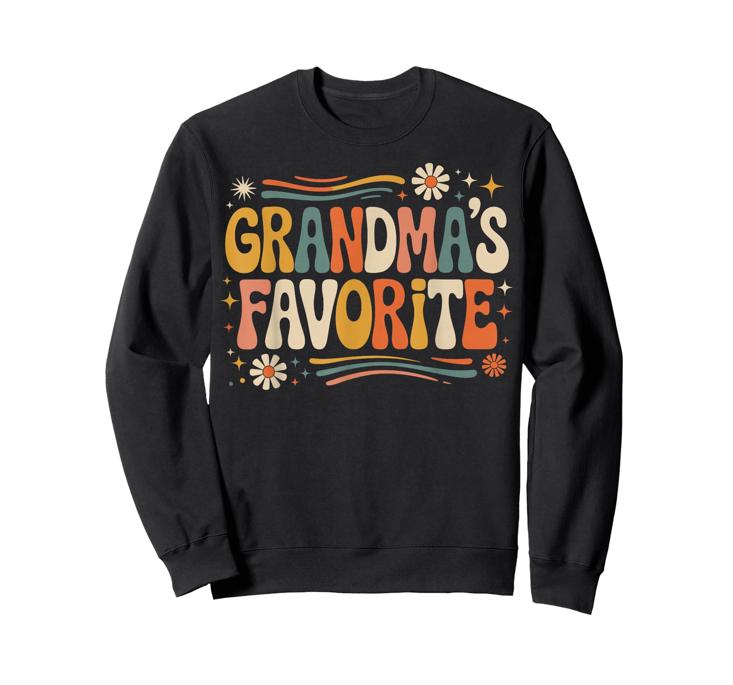 Grandmas Favorite Funny Grandparent Grandchild Vintage Humor T-Shirt
