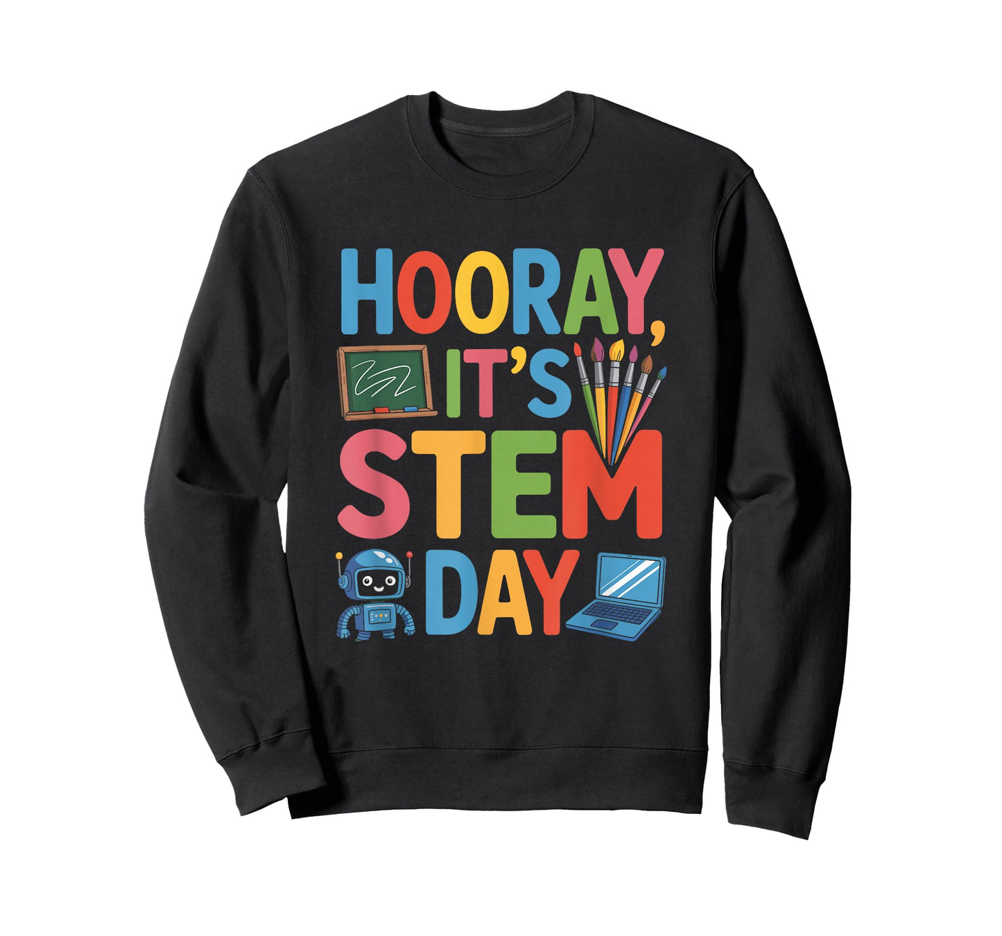 Hooray It’s STEM Day, Science Teacher Teaching T-Shirt