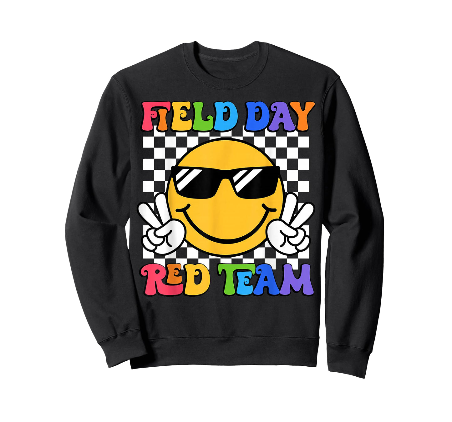 Field Day Red Team Funny for Teacher Kids Field Day Games T-Shirt