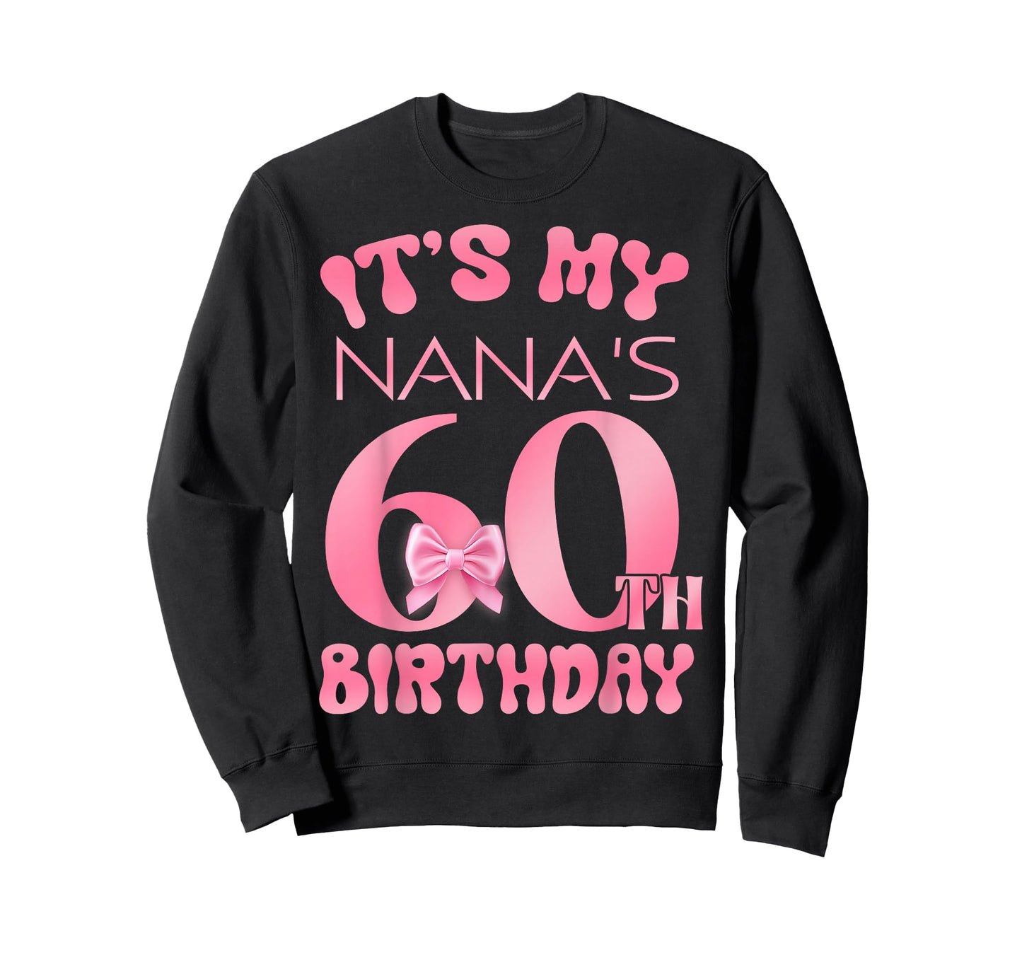 It's My Nana's 60th Birthday Girl Pink Party Themes T-Shirt