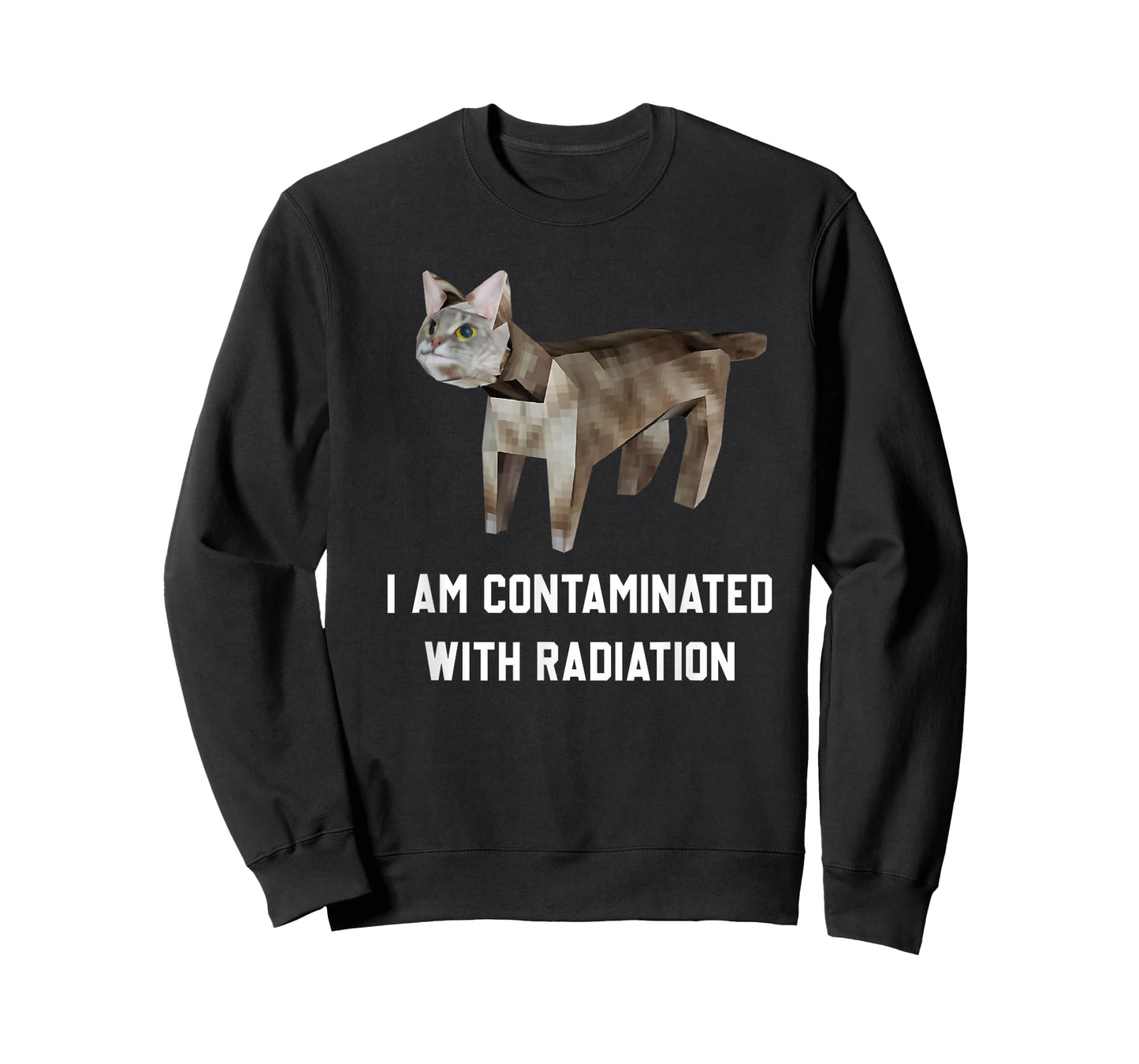 I Am Contaminated Funny Cat Meme T-Shirt