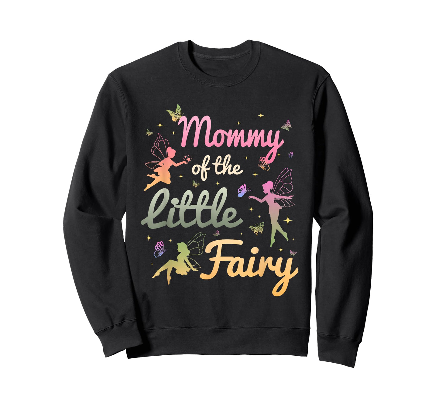 Mommy of The Little Fairy 1St Birthday Girl Fairytale T-Shirt