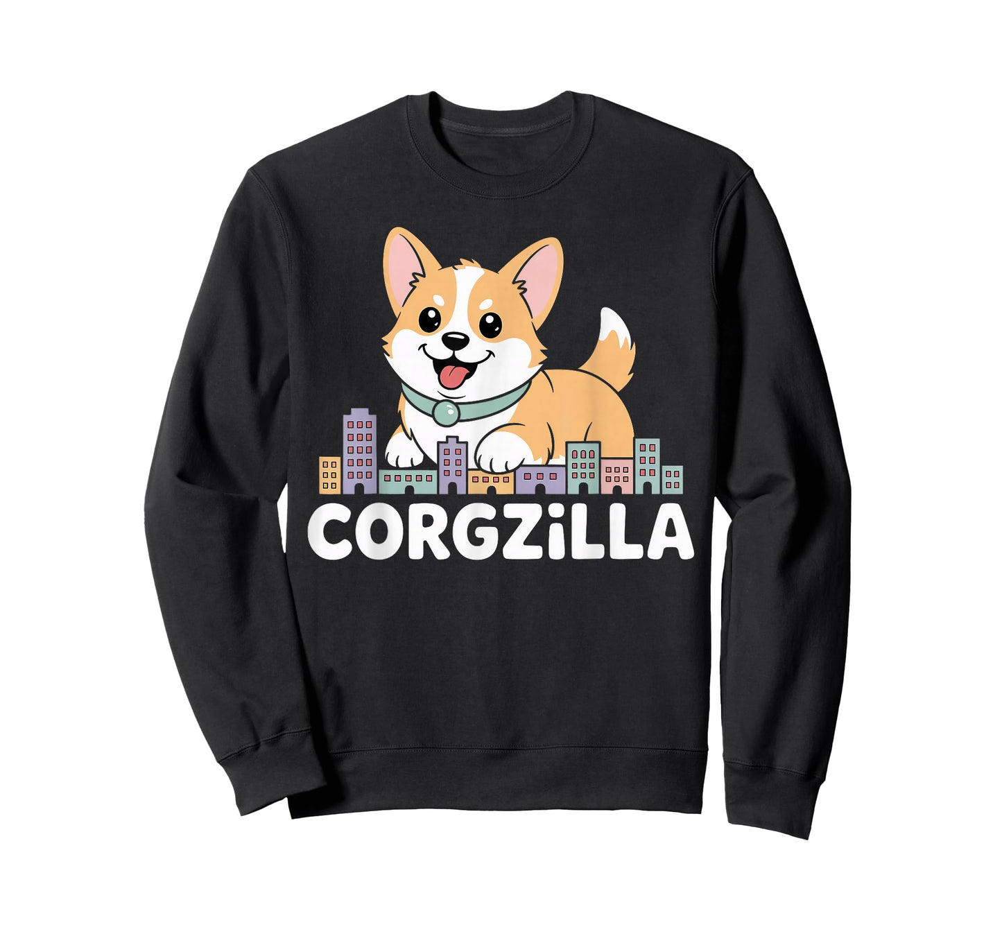 CORGZILLA Corgi Monster Humor for Dog Lovers T-Shirt