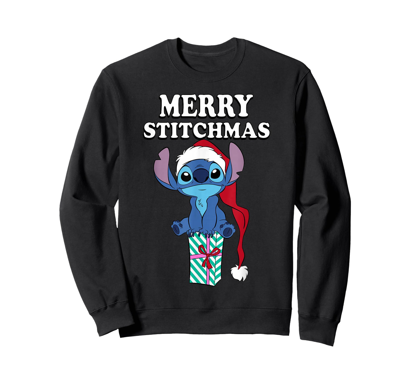 Disney Lilo & Stitch Christmas Merry Stitchmas Cute Stitch T-Shirt