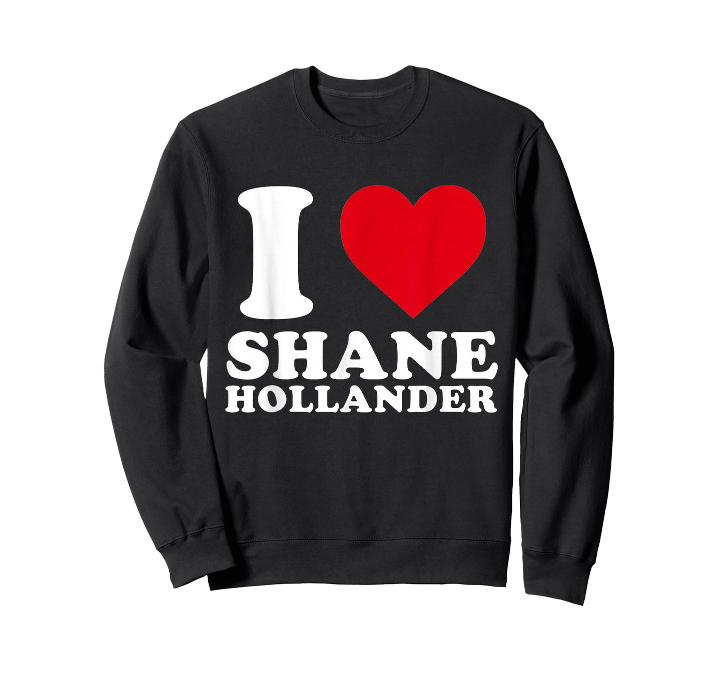 I Love Shane Hollander Captain Retro Heart Graphic T-Shirt