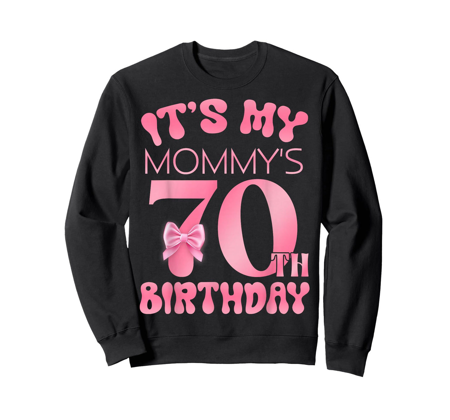 It's My Mommy's 70th Birthday Girl Pink Party Themes T-Shirt